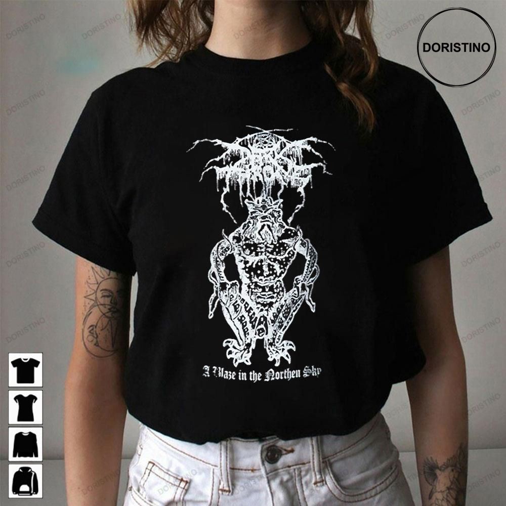 Whtie Darkthrone Awesome Shirts